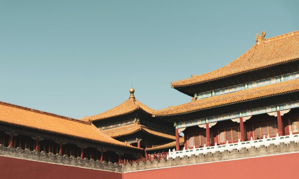 Explore the classic beauty of the Forbidden City's traditional Chinese architecture.
